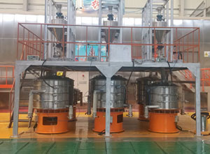 藥丸/藥粉(結(jié)塊、受潮)篩分現(xiàn)場